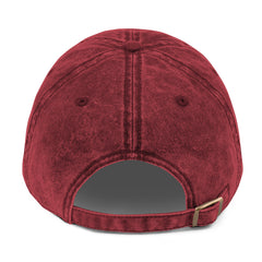 Theobroma Vintage Hat (Maroon / White)